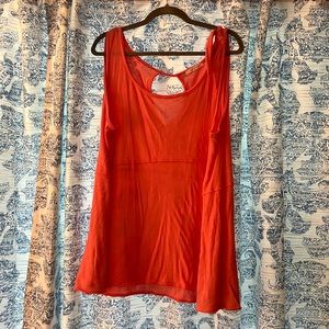 oversized Anthropologie tank